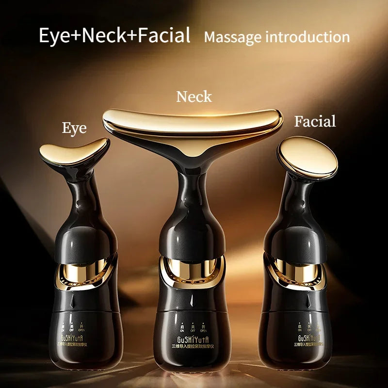 3 In 1 Electric Face Massager