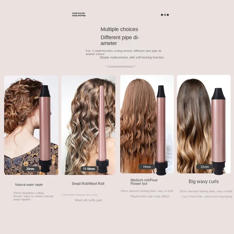 5 in 1 Curling Wand Set