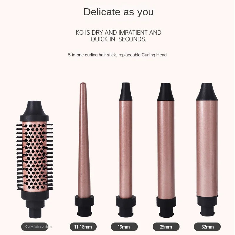 5 in 1 Curling Wand Set