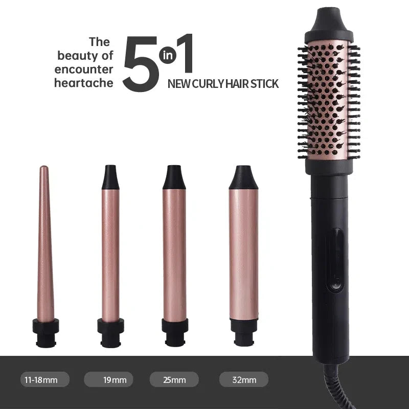 5 in 1 Curling Wand Set